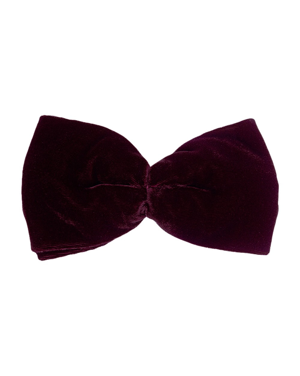 Noeud Velours Burgundy