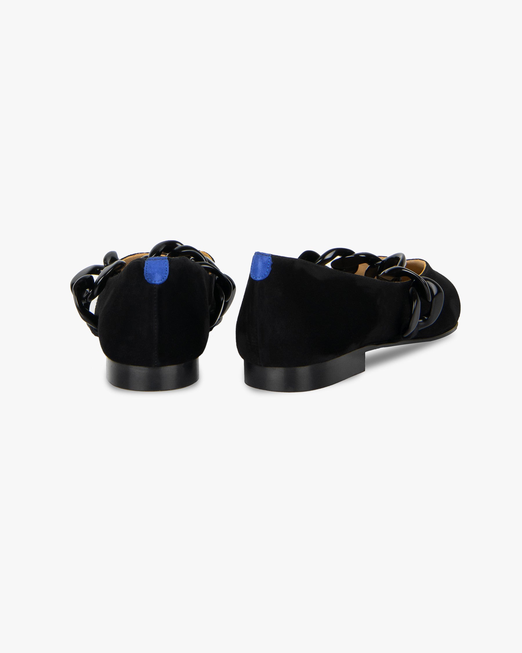 Amédée Chain Black Suede