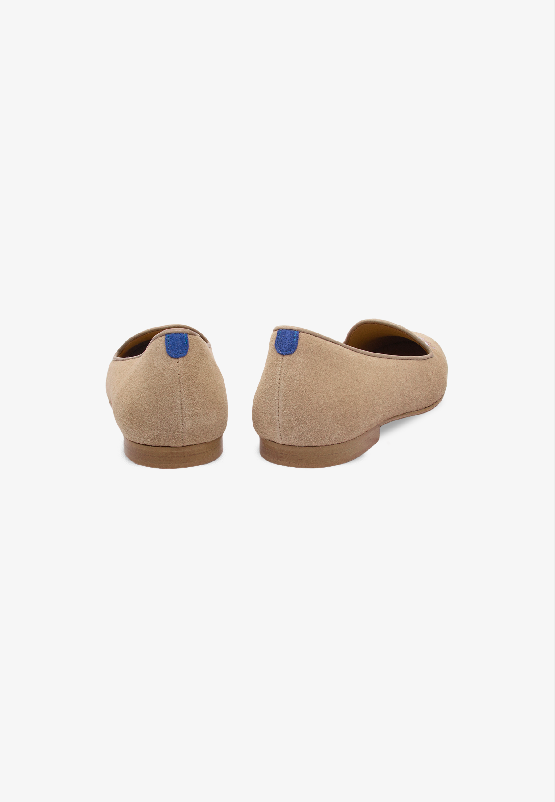 Slippers François Feather Camel