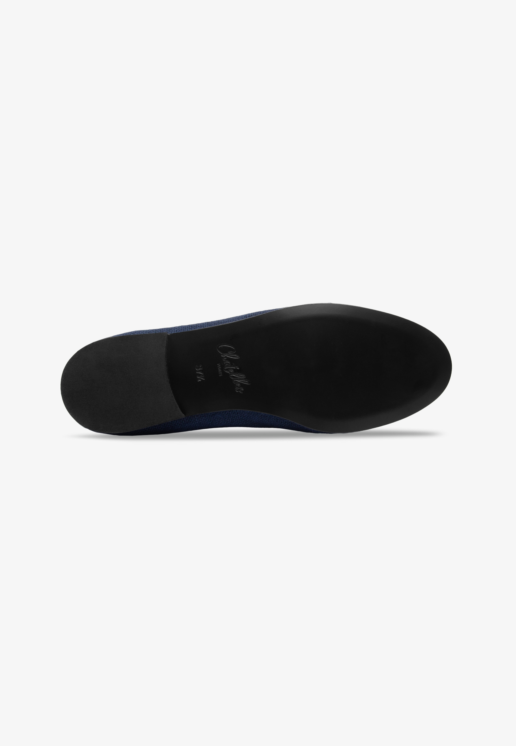 Slippers François Feather Canvas Navy