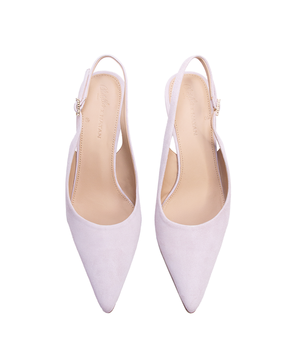 Stilettos Inés Pink Pale x NATAN