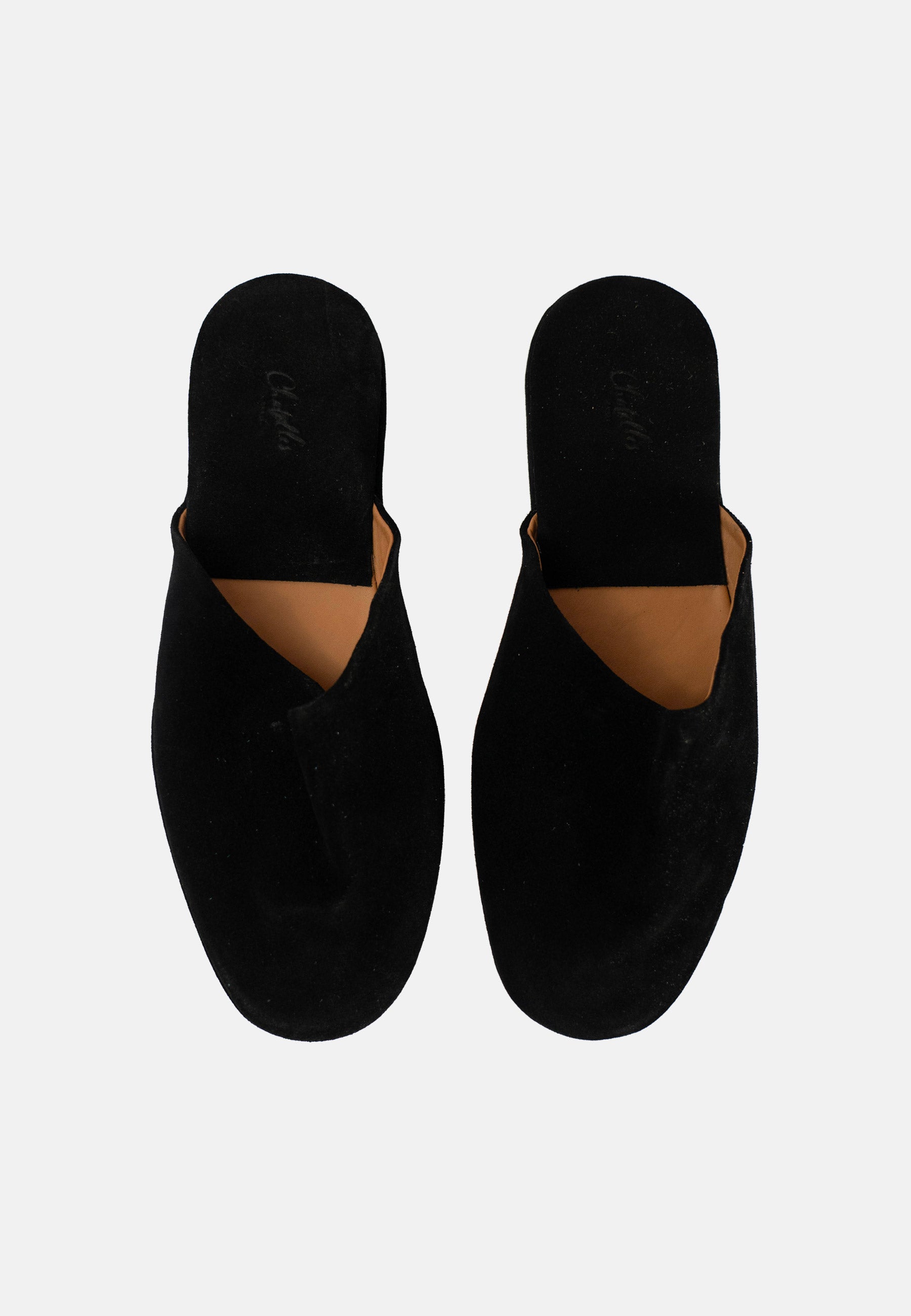 Travel Slippers Black