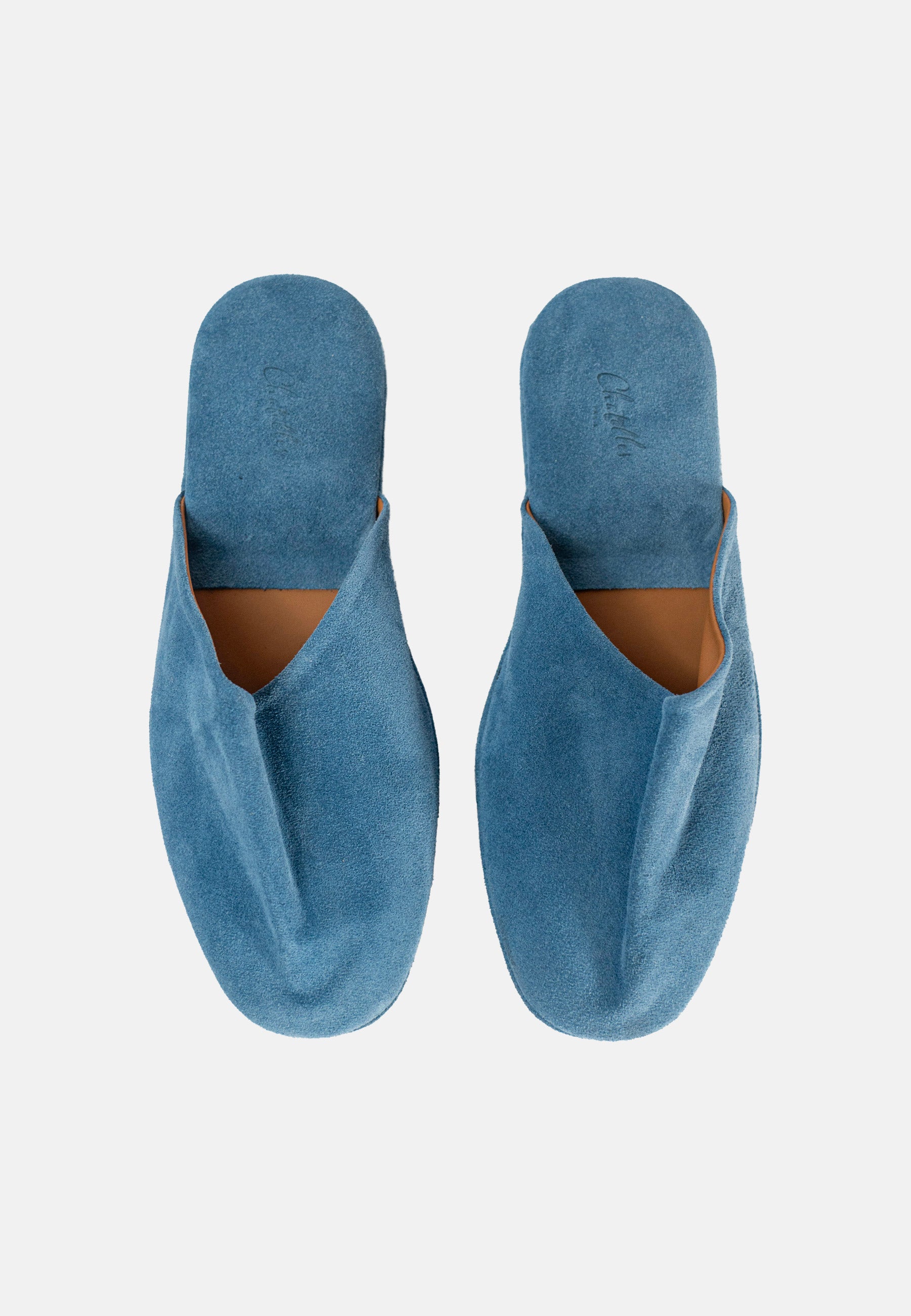 Travel Slippers Blue