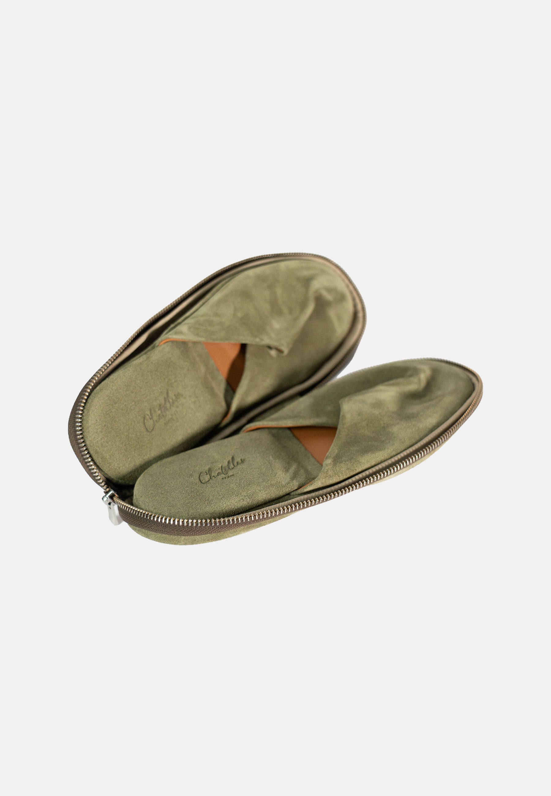 Travel Slippers Kaki