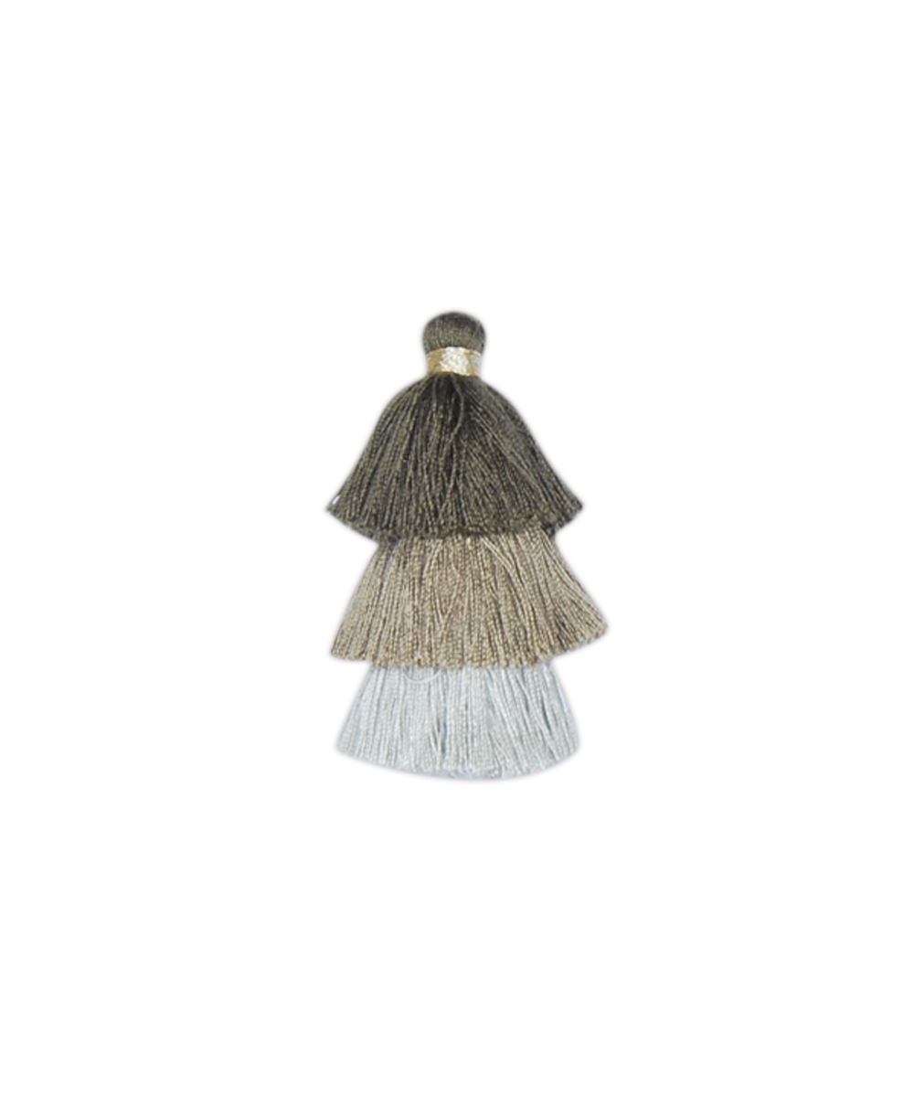 Triple Pompons Bronze